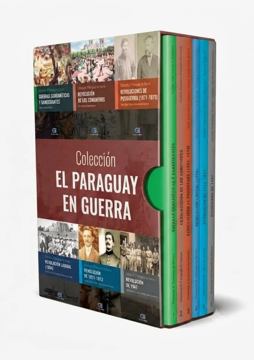 CAJA DE COLECCION EL PARAGUAY EN GUERRA