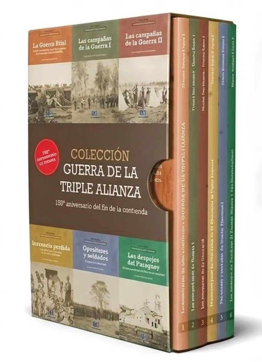 CAJA DE COLECCION GUERRA DE LA TRIPLE ALIANZA